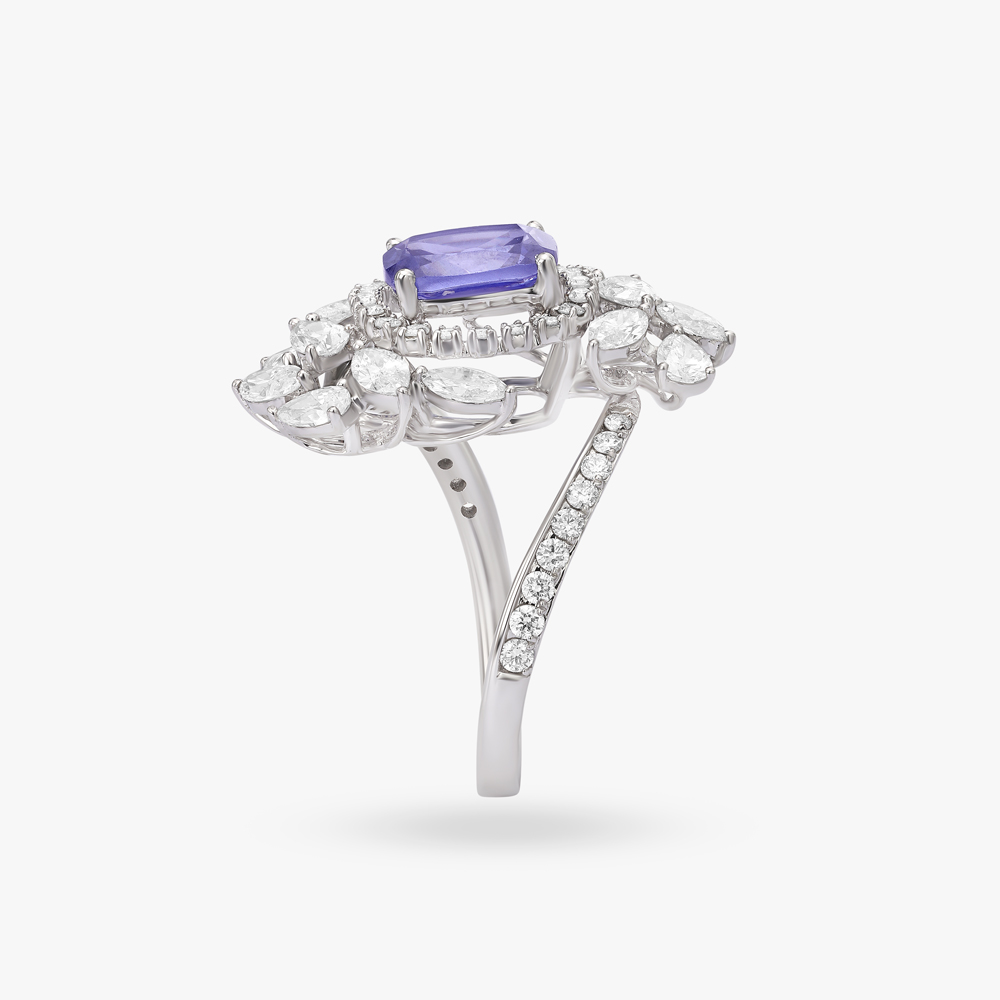 Tanishq blue diamond ring discount
