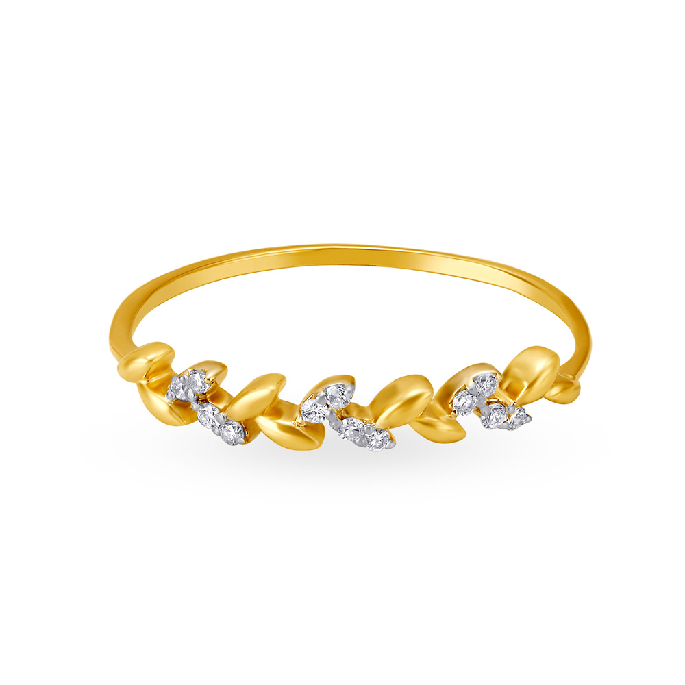 Vine Diamond Finger Ring,,hi-res image number null