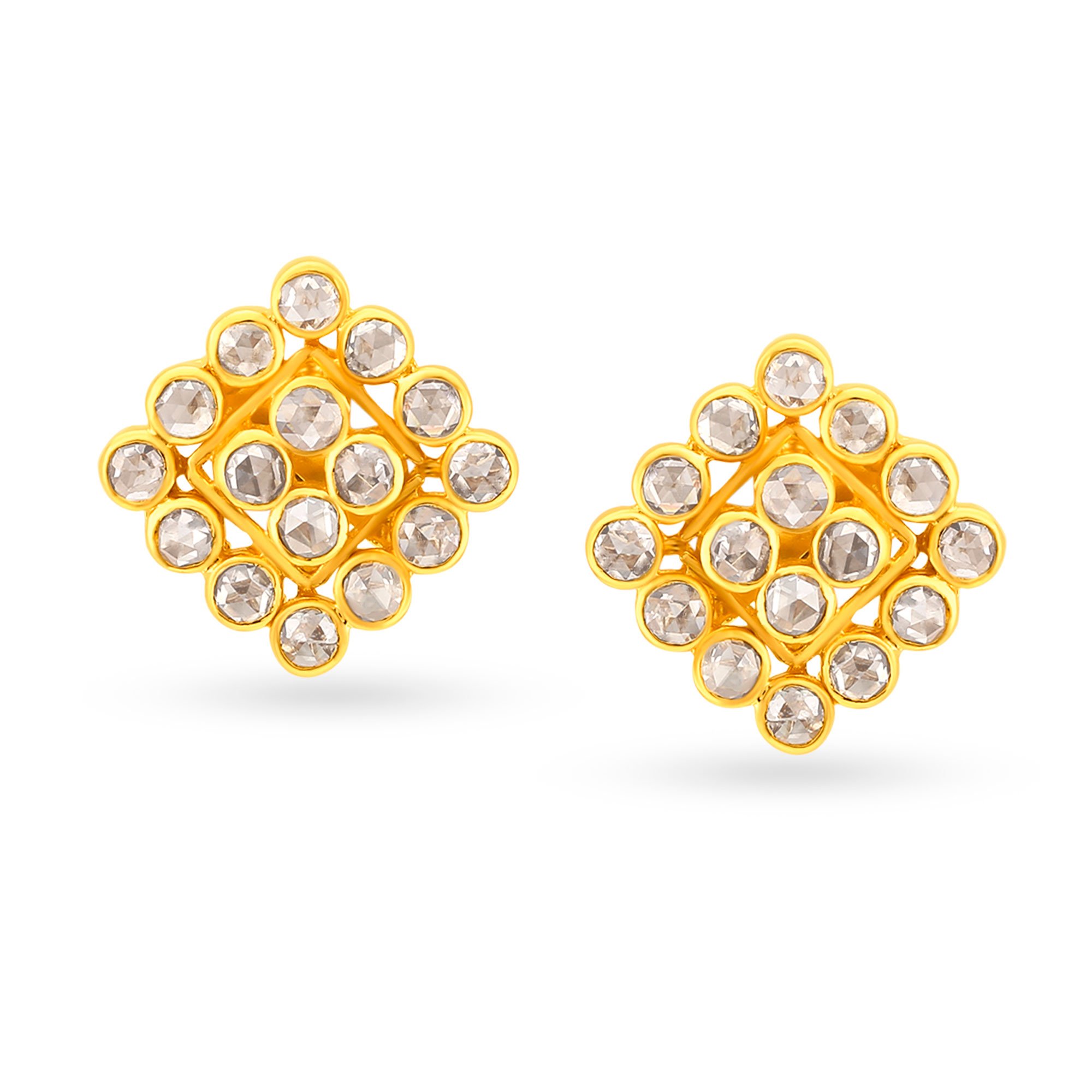 Buy Stunning Trendy Diamond Earrings  GRT Jewellers