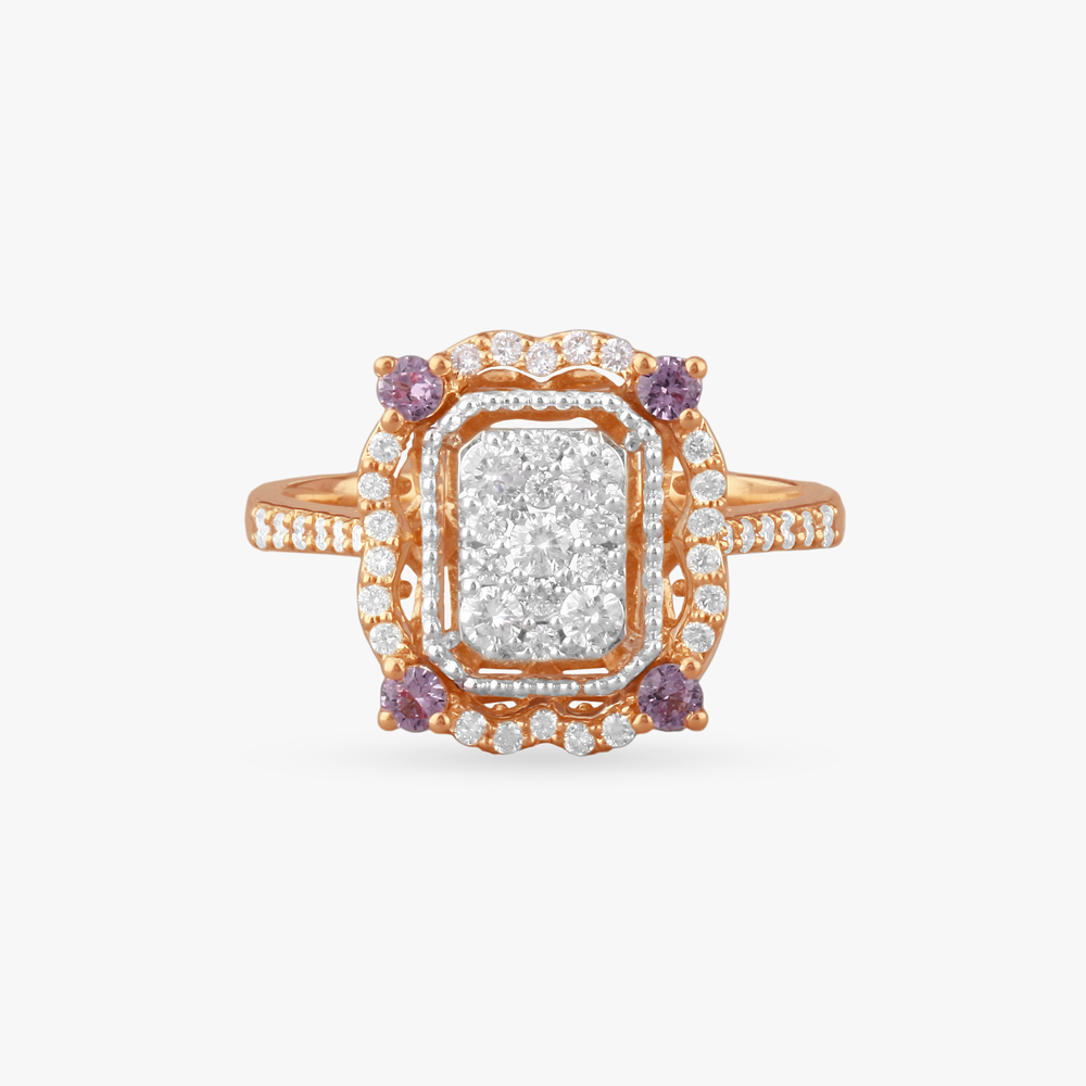 Ethereal Radiance Diamond Finger Ring,,hi-res image number null