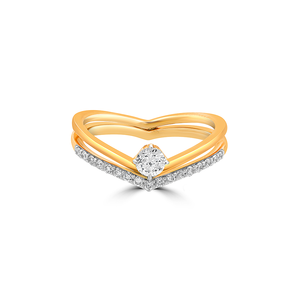 Serenity Stackable Multipurpose Solitaire Finger Ring,,hi-res image number null