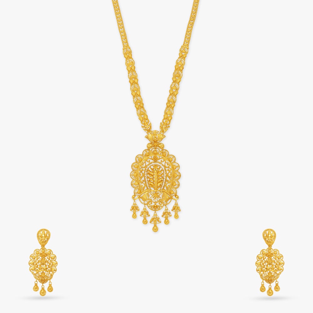 Chaalchitra Gold Sita Haar Set,,hi-res image number null