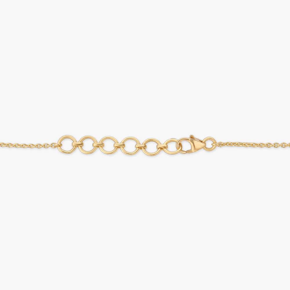 Crimson Bloom Diamond Pendant with Chain,,hi-res image number null