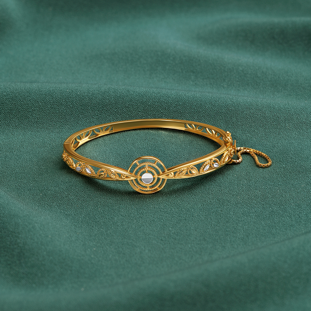 Floral Filigree Bangle,,hi-res image number null