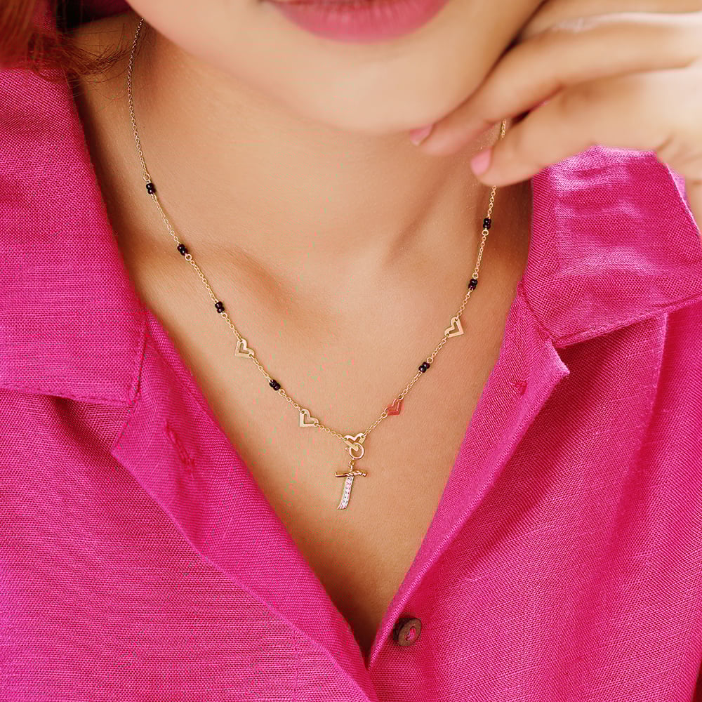 Mia Sutra DIY with Alphabet Charms- T,,hi-res image number null