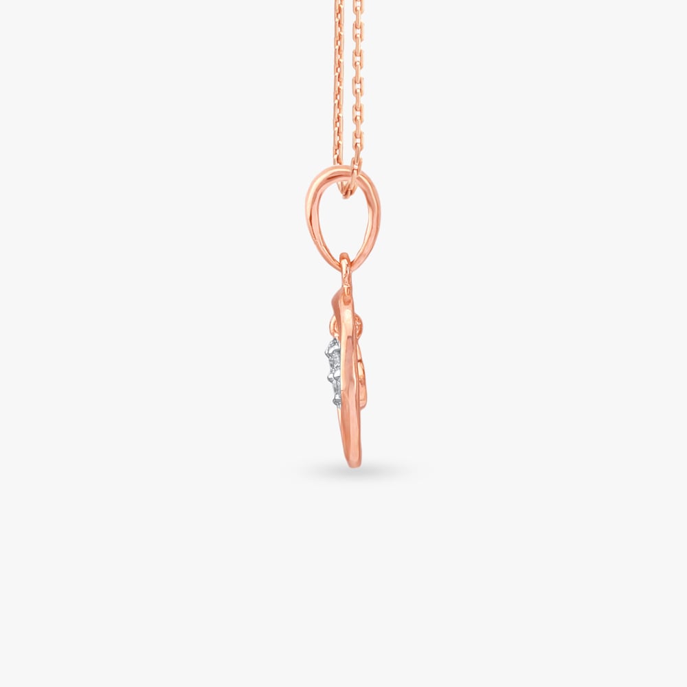 

Circle Flicker Diamond Pendant