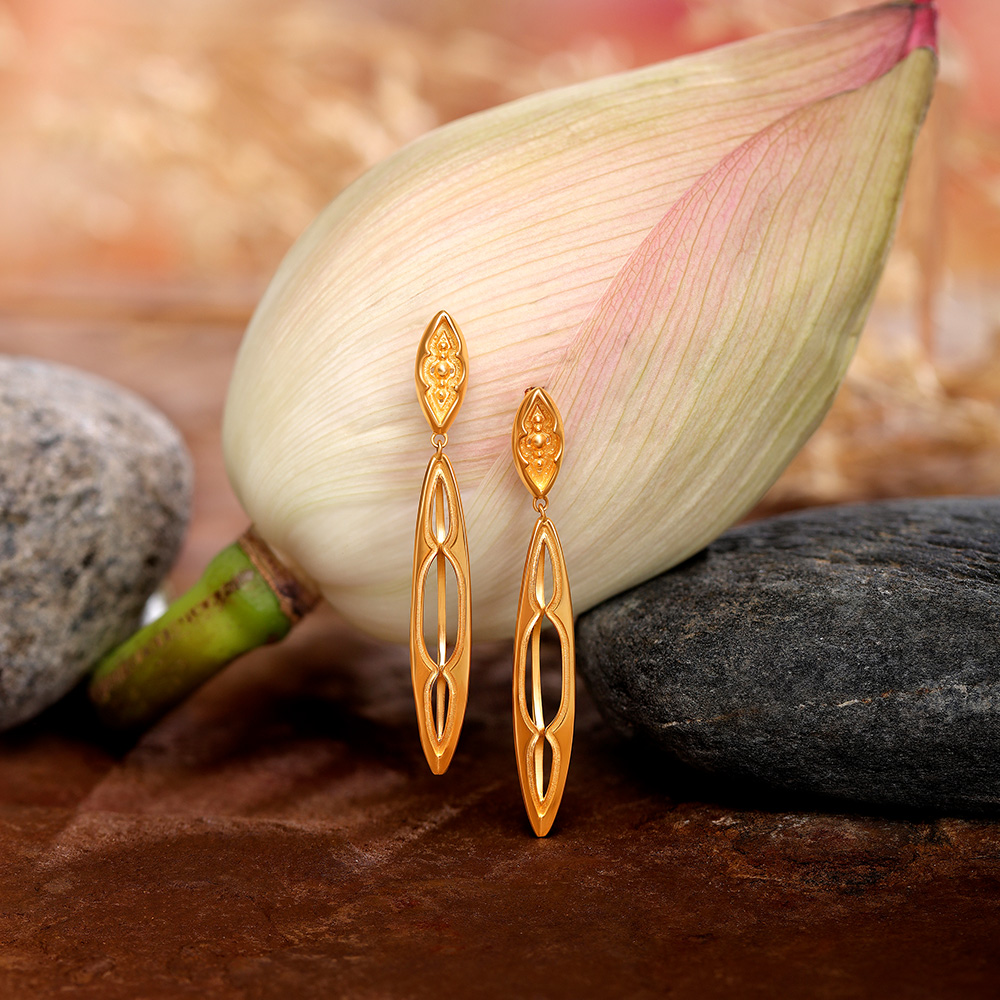 Graceful Long Earrings,,hi-res image number null