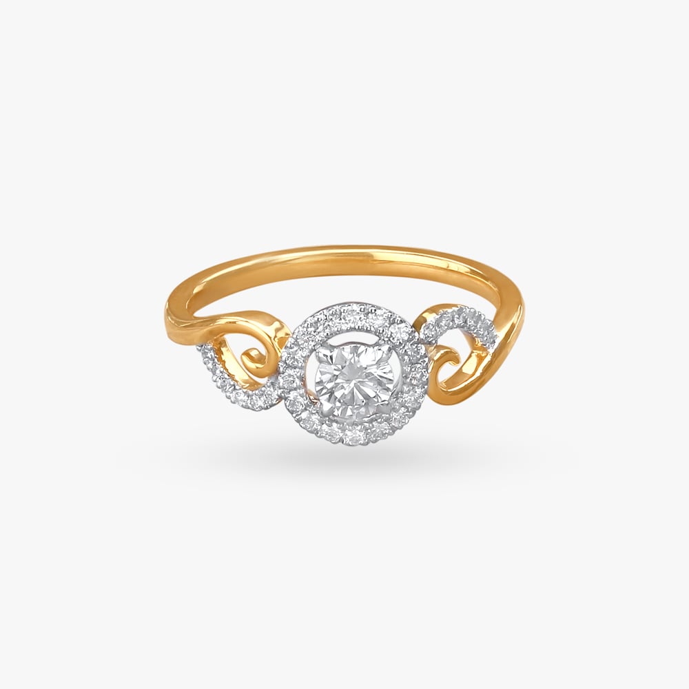 Blissful Love Diamond Couple Rings,,hi-res image number null