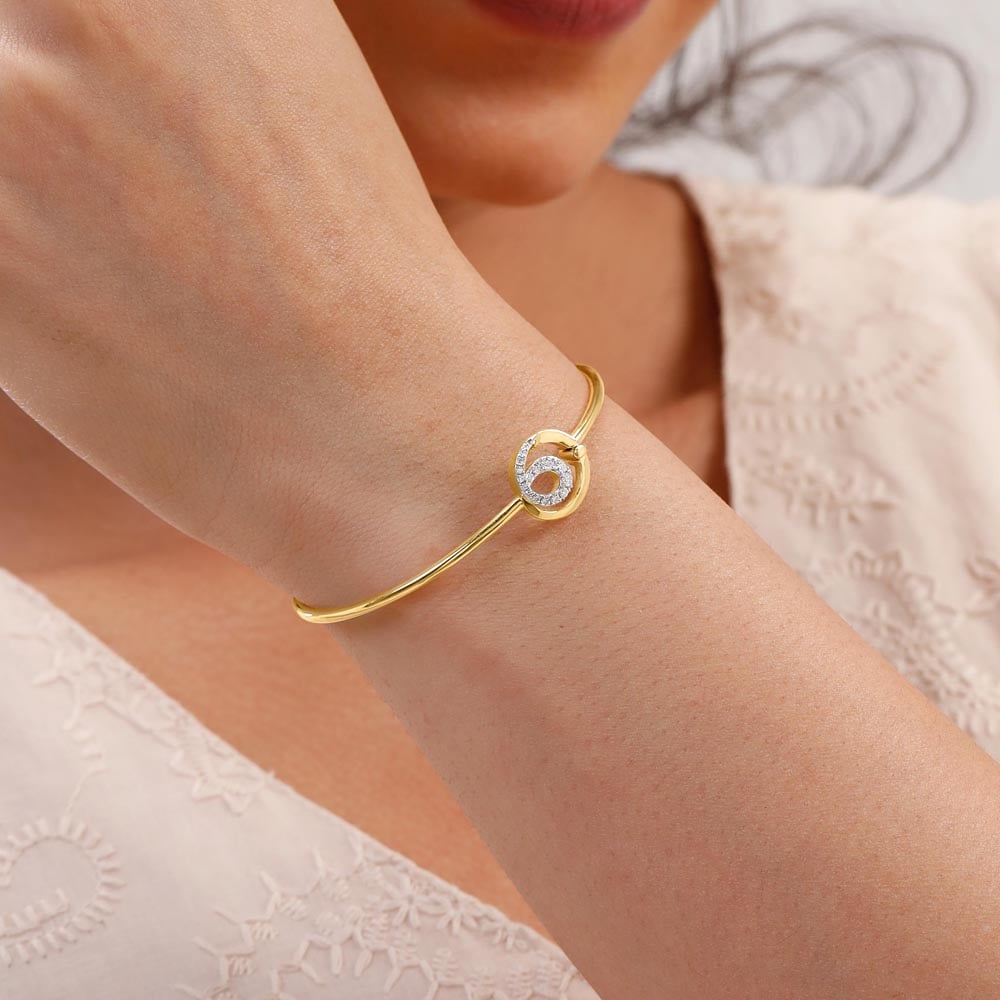 Chic Loop Diamond Bangle,,hi-res image number null