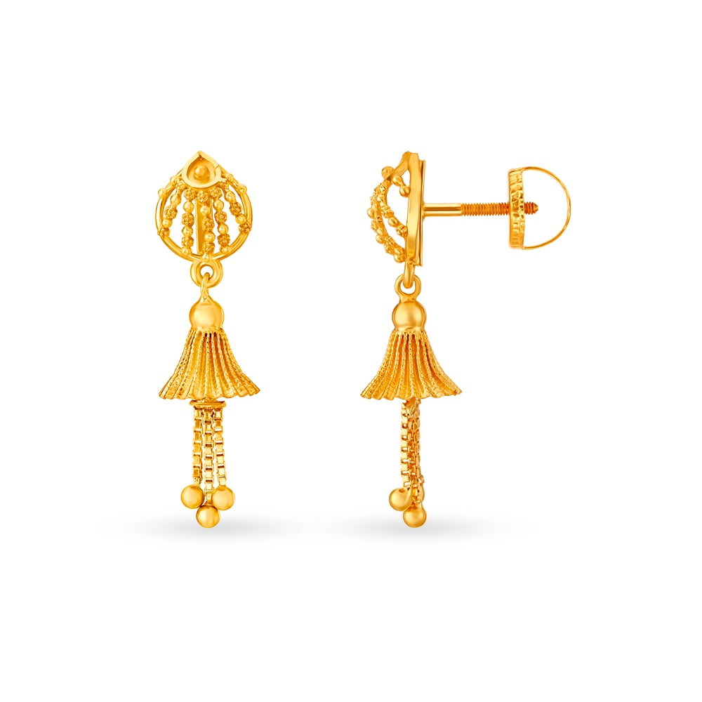 Opulent Traditional Drop Earrings,,hi-res image number null
