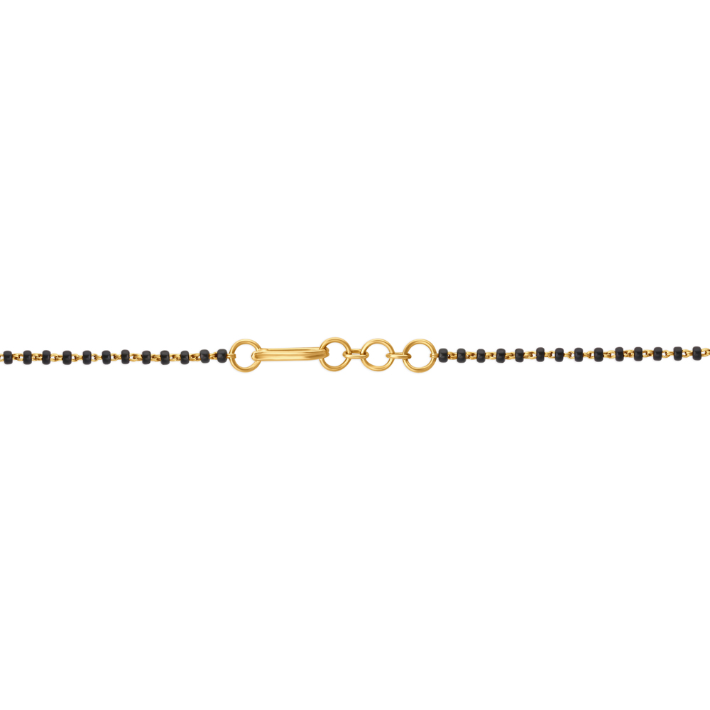 Radiant Geometric Diamond Mangalsutra,,hi-res image number null