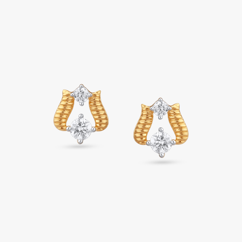 Radiant Joy Diamond Stud Earrings For Kids,,hi-res image number null