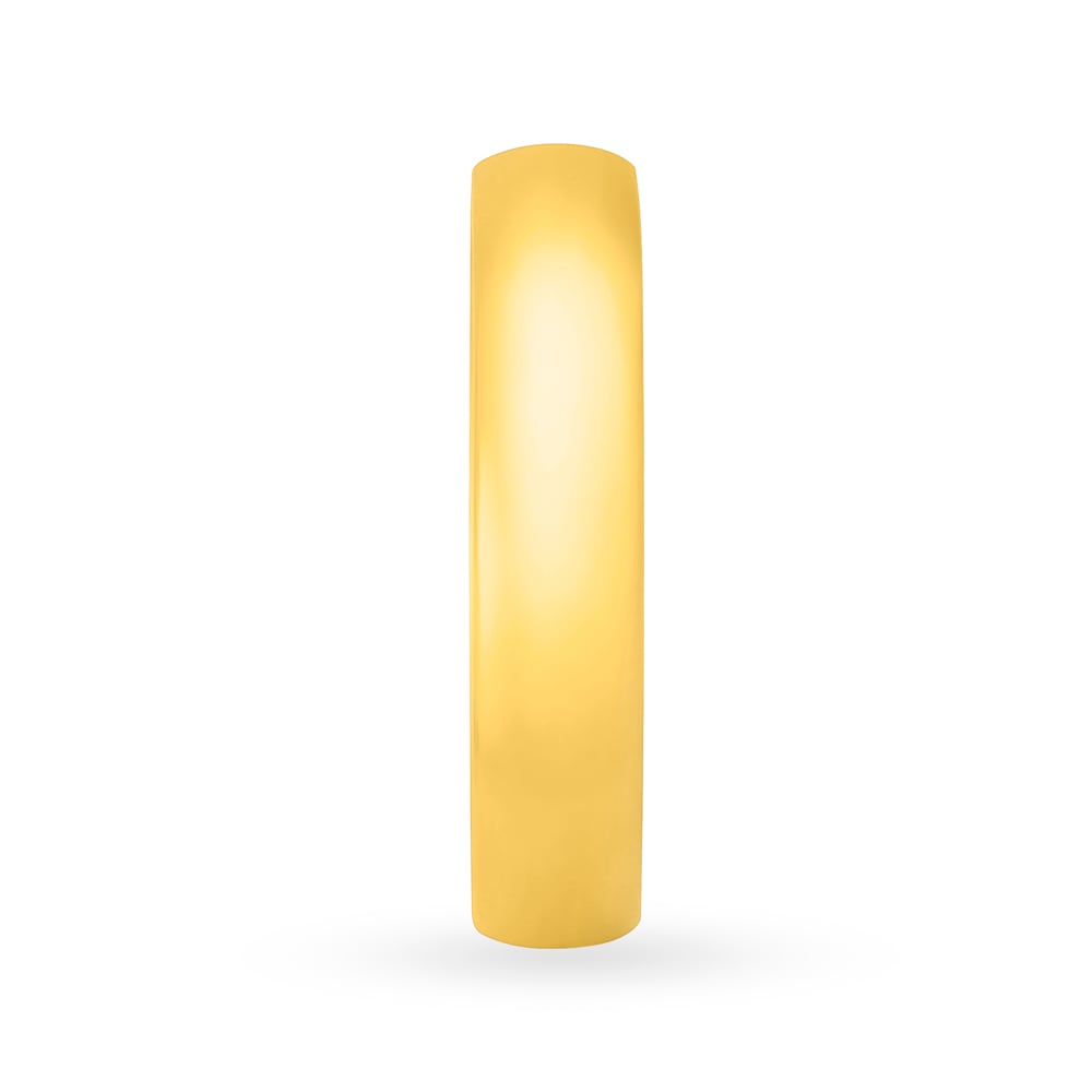 Basic 22 Karat Yellow Gold Finger Ring,,hi-res image number null