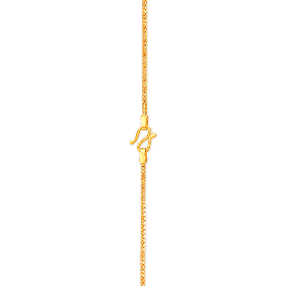 Gold Foxtail Chain for Kids,,hi-res image number null
