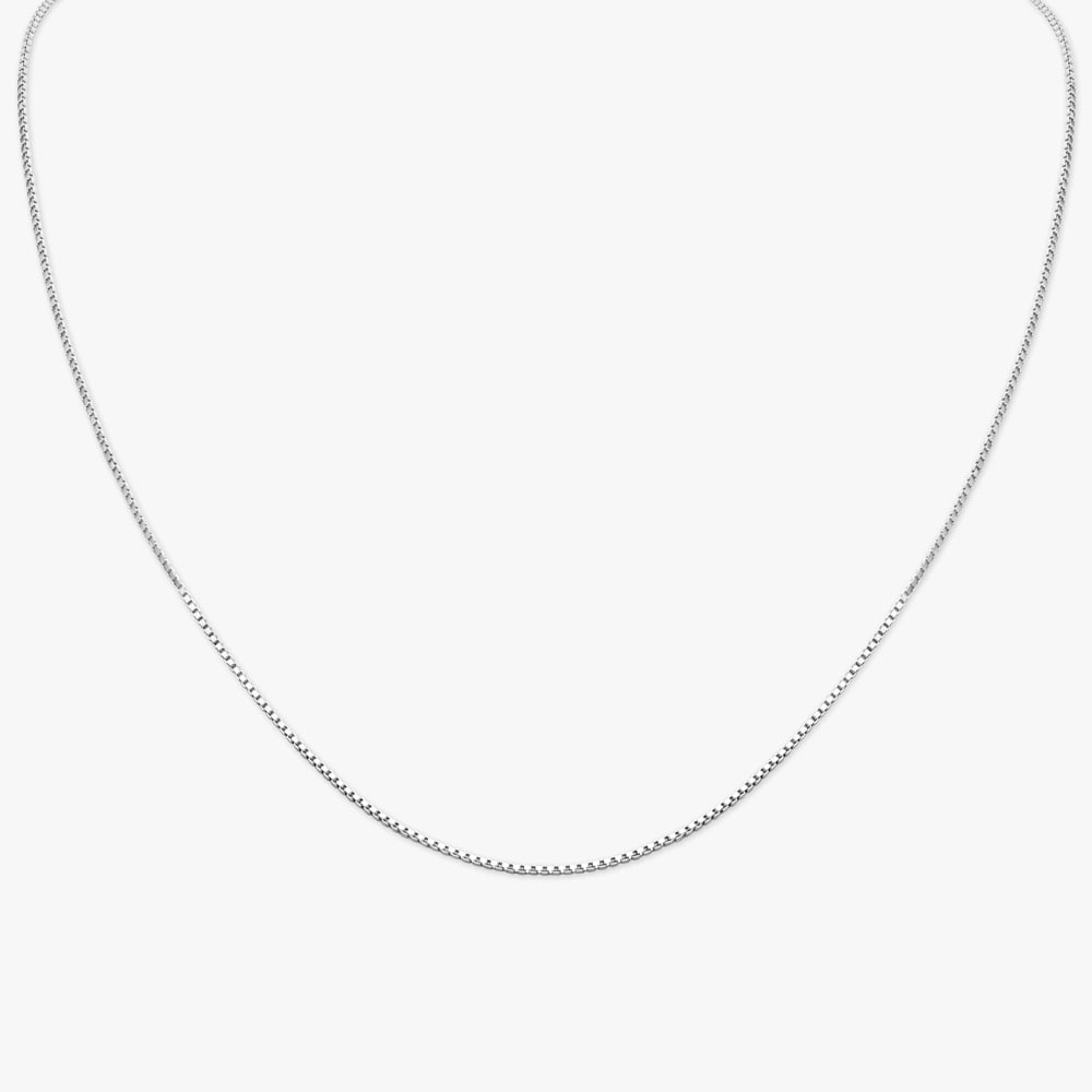 Delicate Platinum Chain for Kids,,hi-res image number null