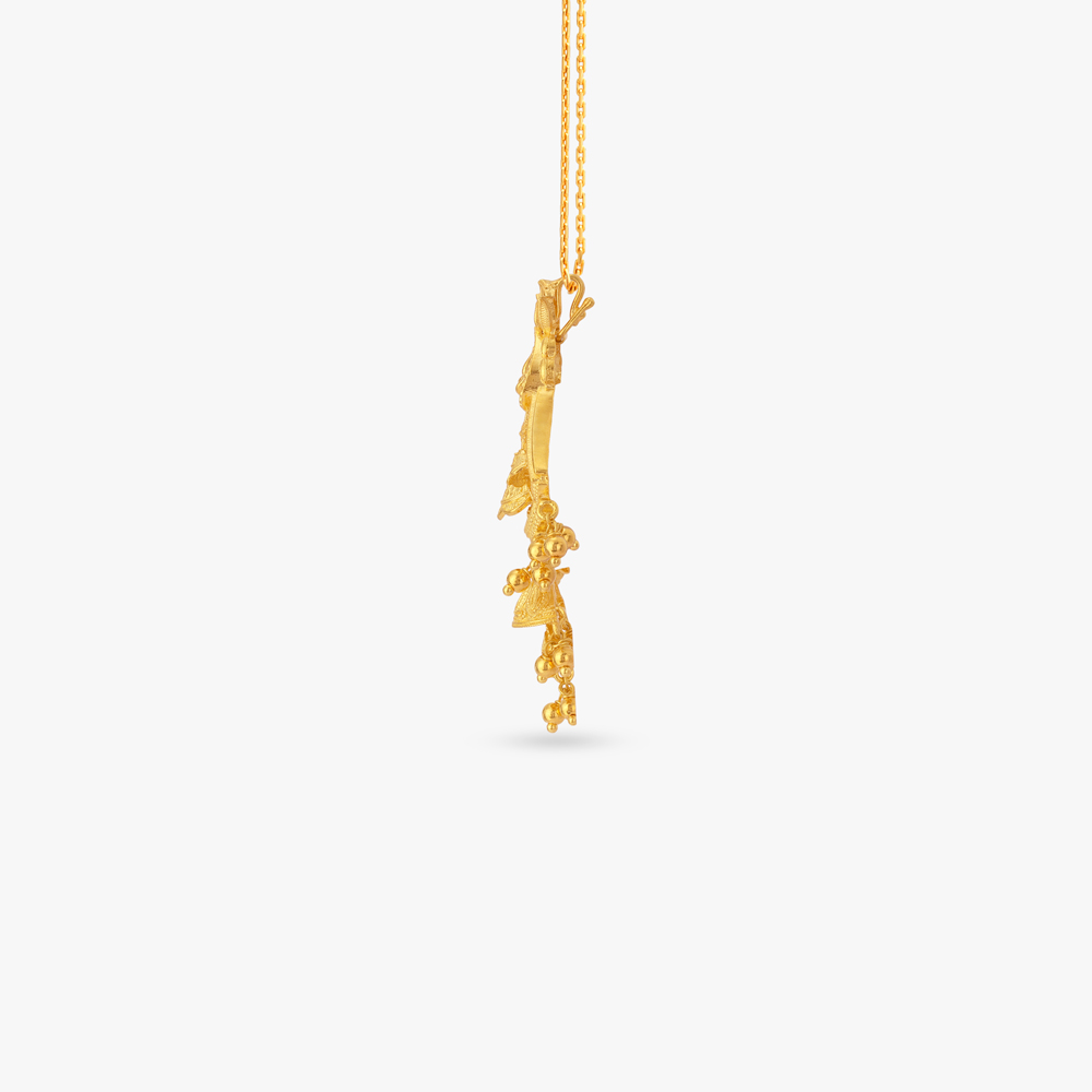 Madhubani Rasa Gold Maang Tikka,,hi-res image number null