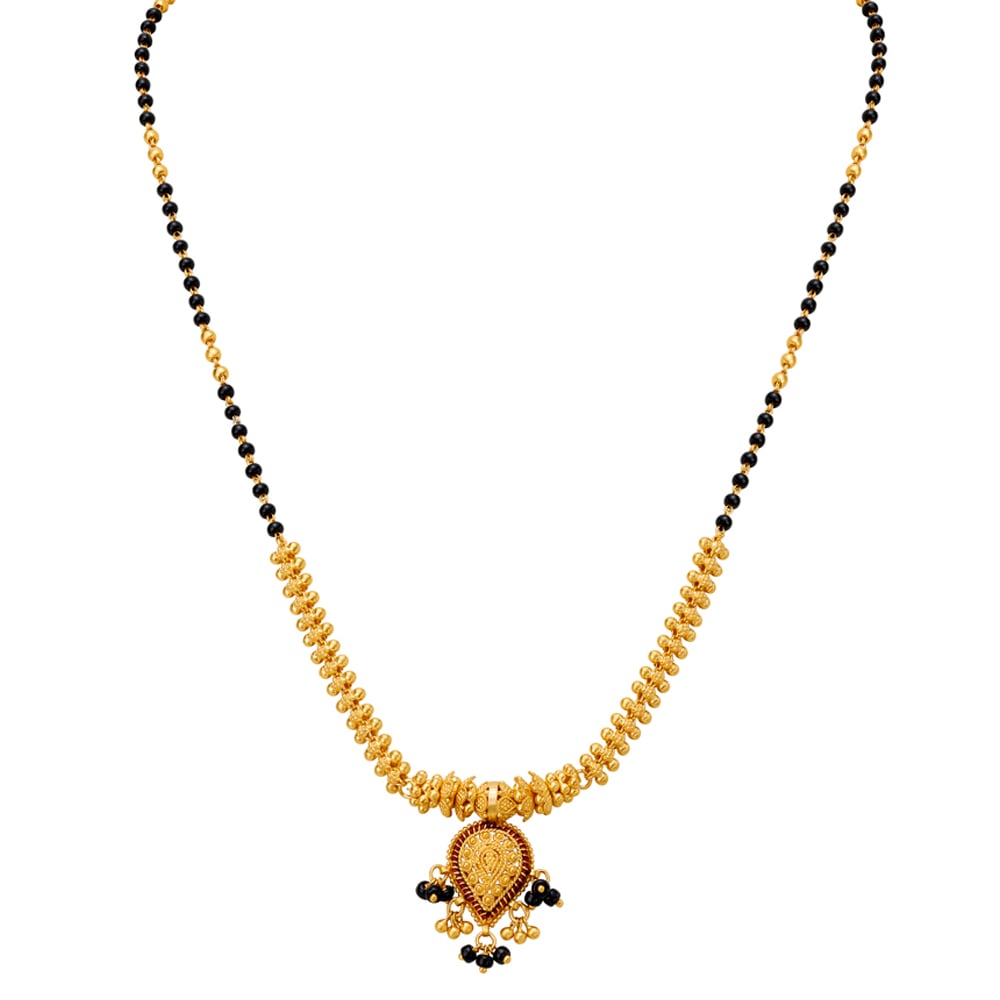 Mesmerising Nature Inspired Mangalsutra,,hi-res image number null
