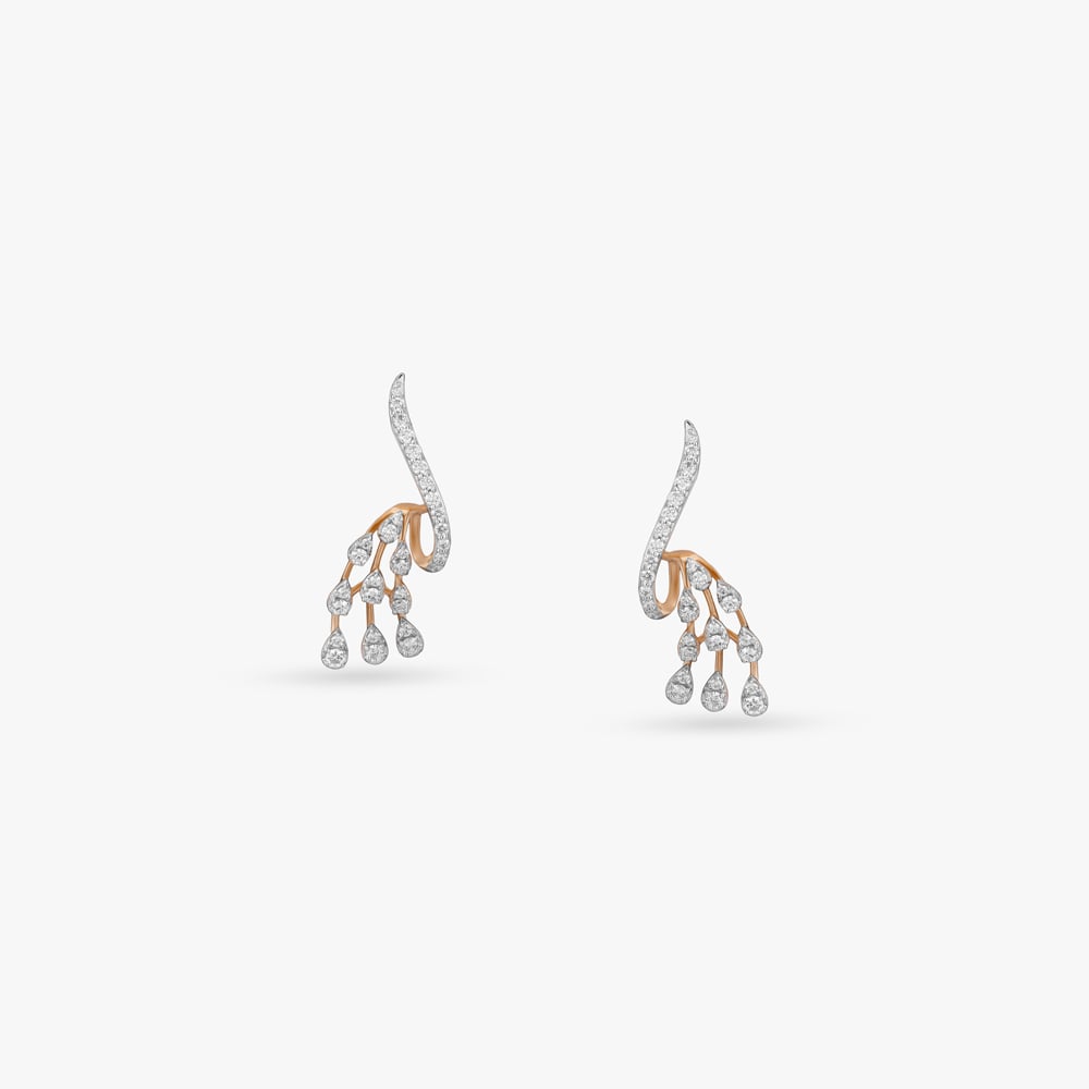 

Twinkle Trail Diamond Stud Earrings