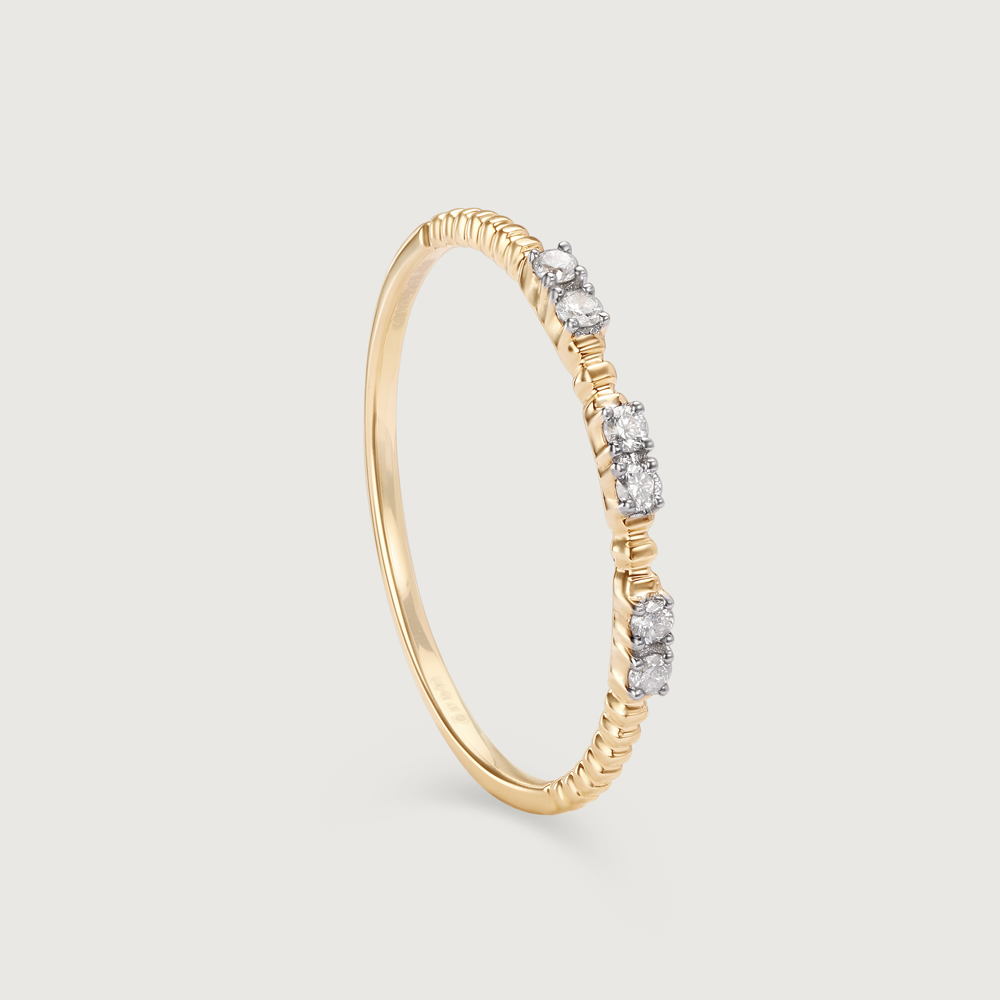 Timeless Sparkle 14KT Gold & Diamond Ring,,hi-res image number null