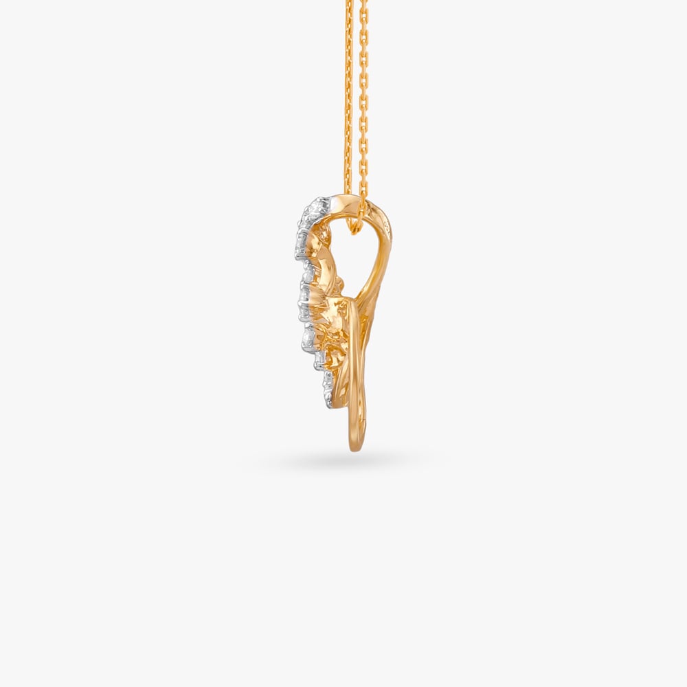Dreamy Arc Diamond Pendant and Earrings Set,,hi-res image number null
