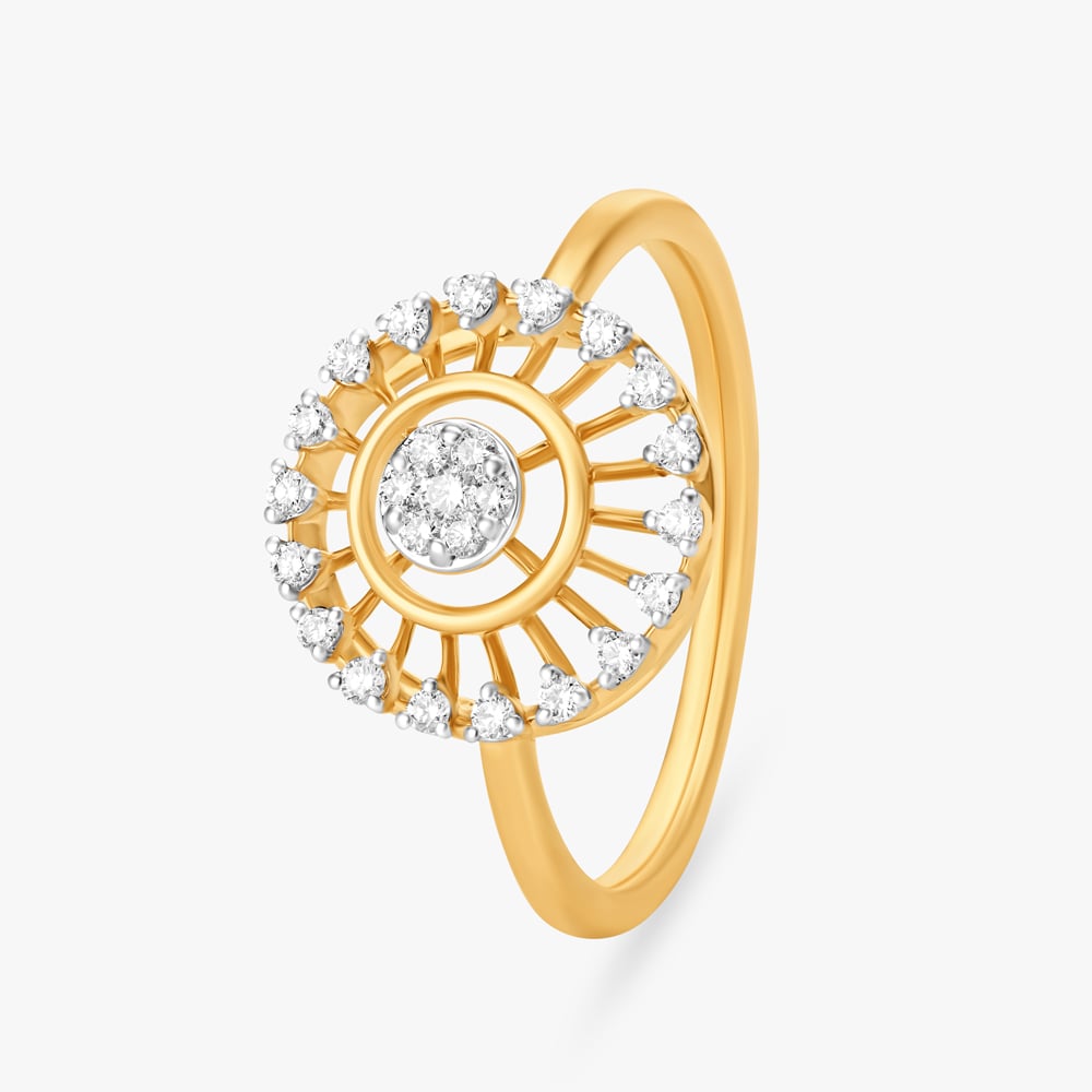 

Pressed Blooms Ring