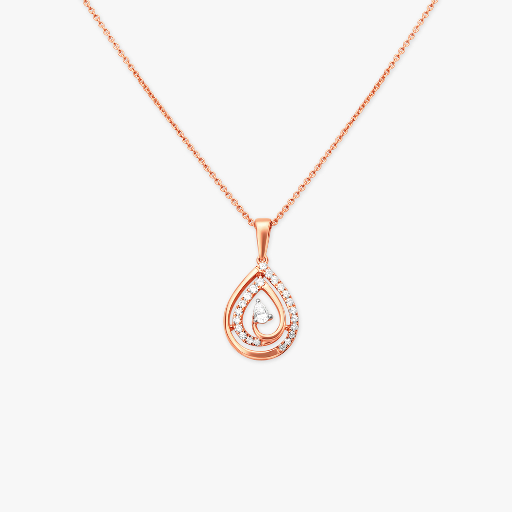 Dew Drop! Diamond Pendant with Chain,,hi-res image number null