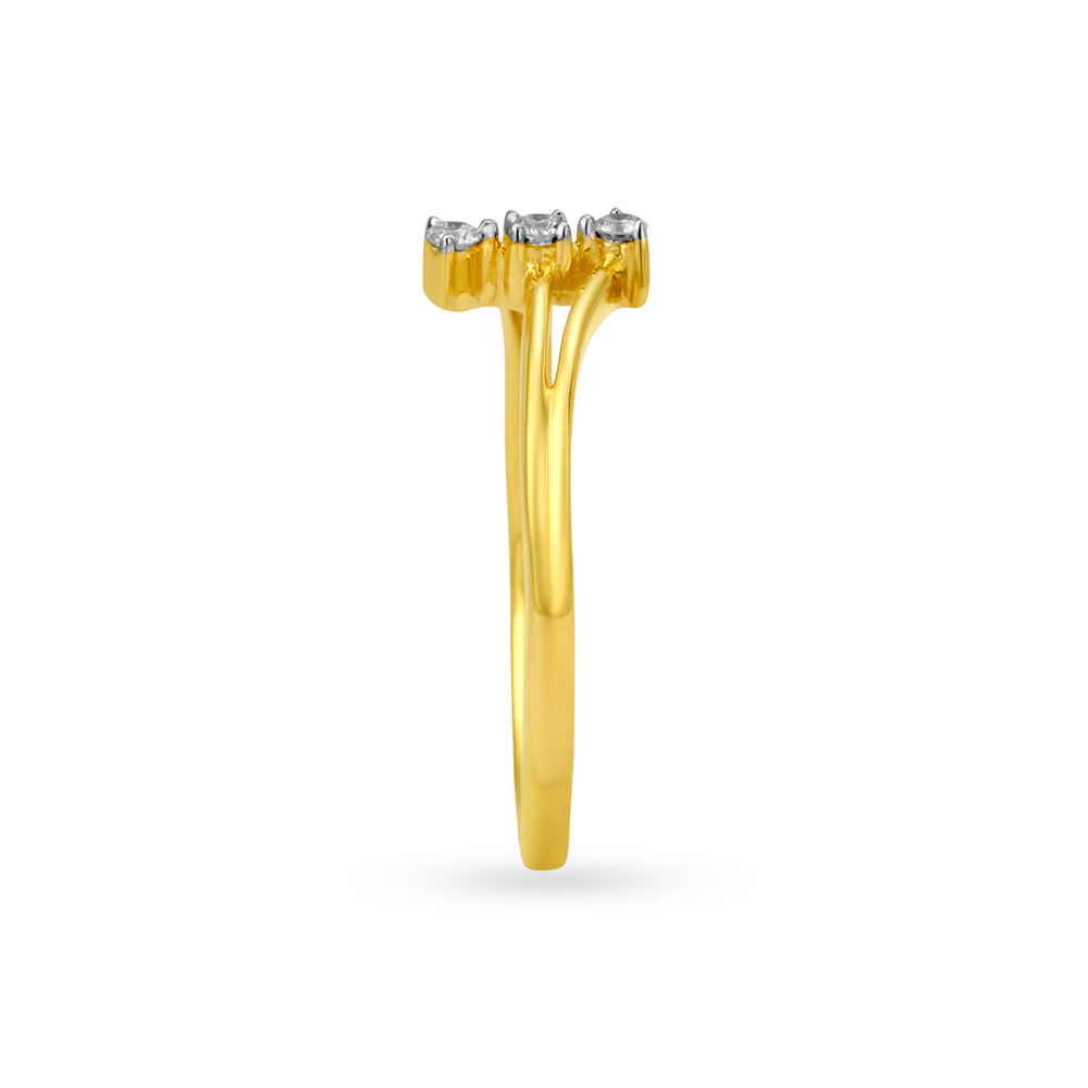 Trio Diamond Finger Ring,,hi-res image number null