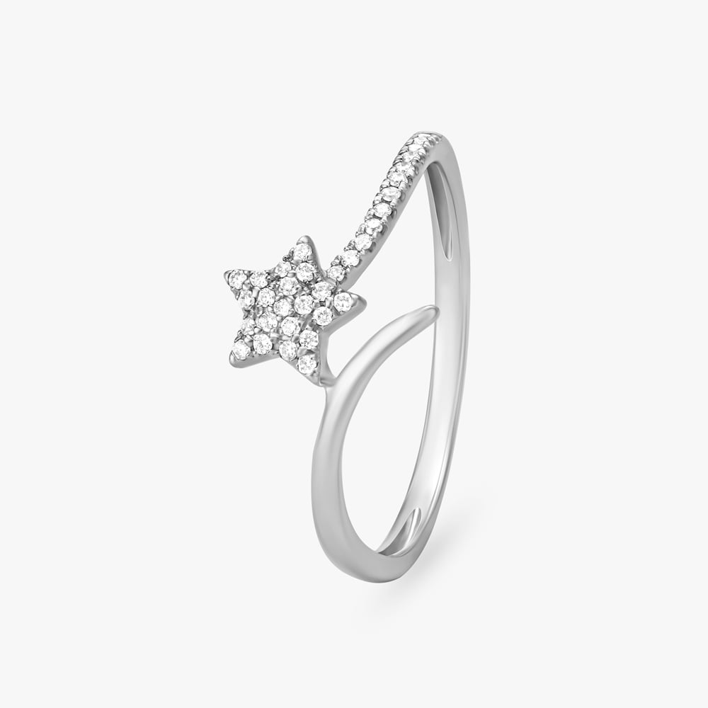 Starry Glam Diamond Ring