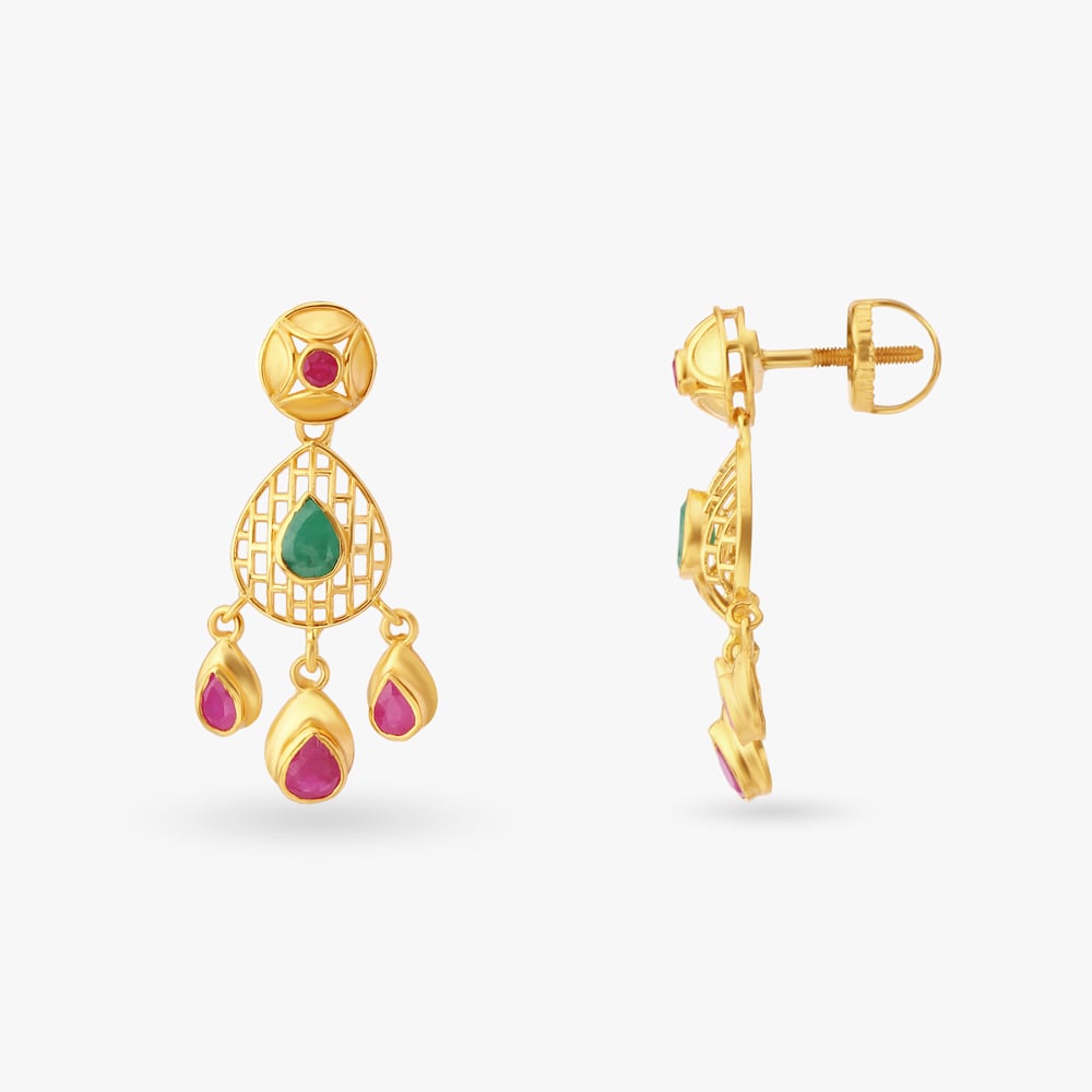 Vivid Drop Earrings,,hi-res image number null
