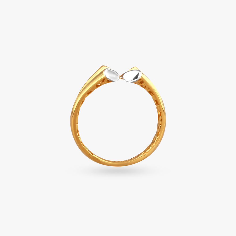 Twist Form Gold Ring,,hi-res image number null