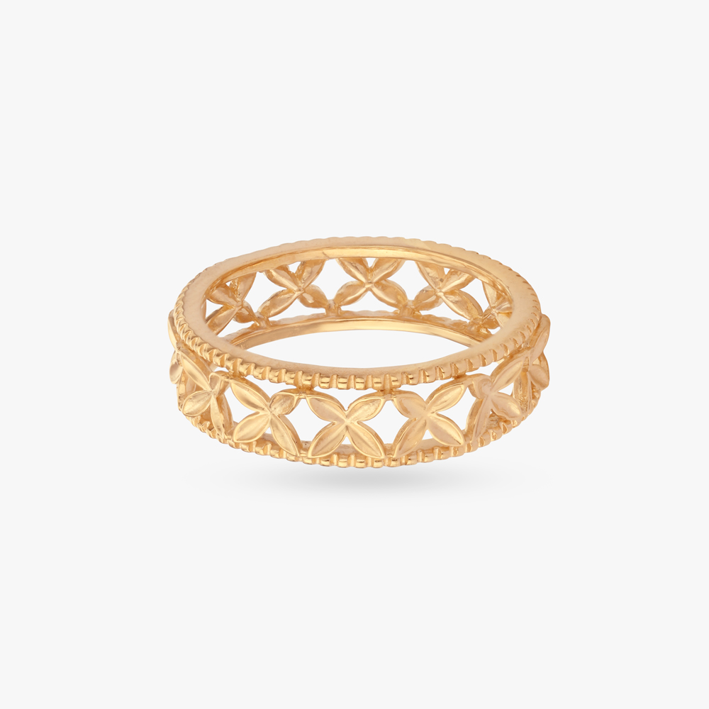 Rope Lattice Gold Ring,,hi-res image number null