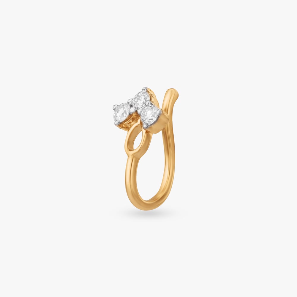 

Petite Spark Diamond Nose Pin