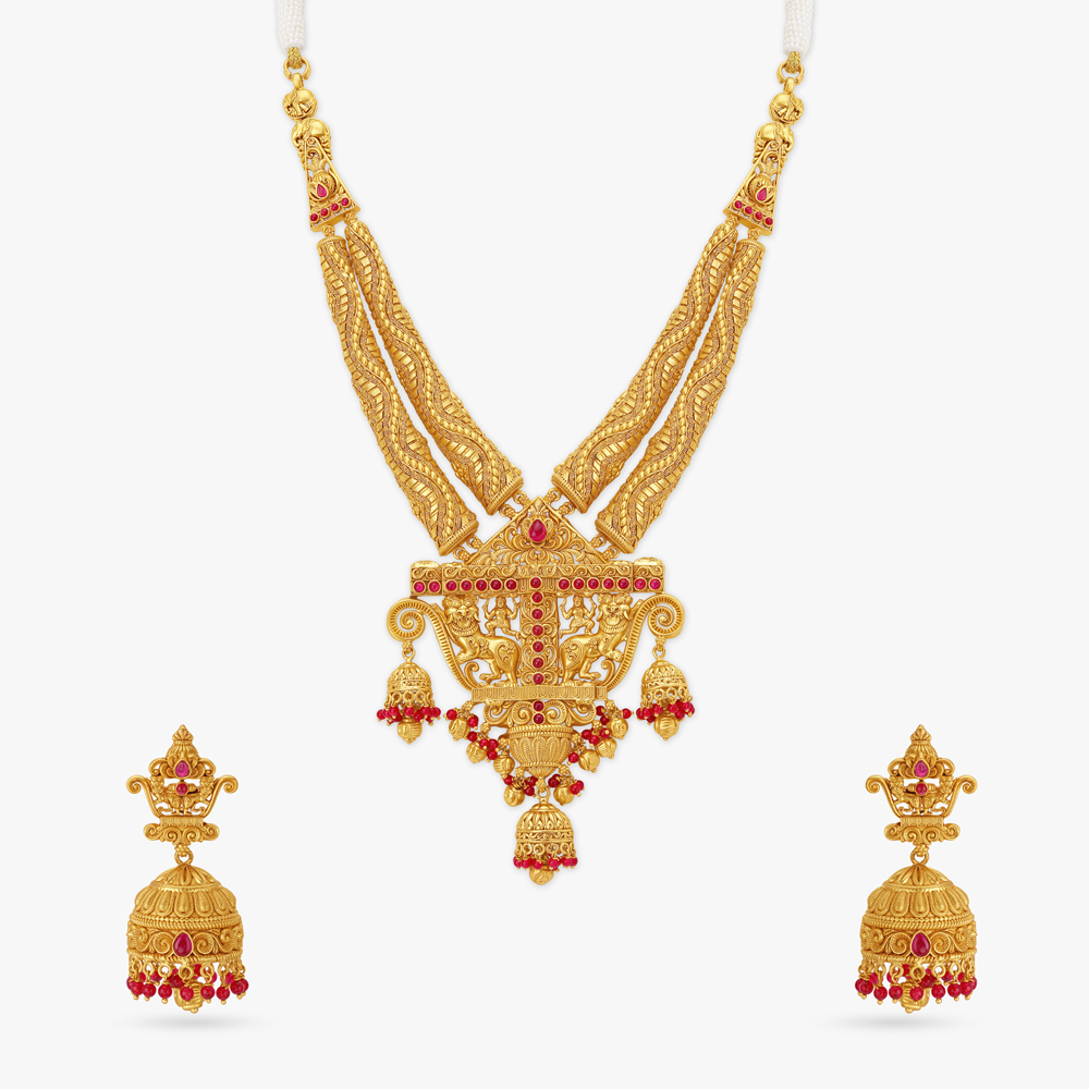 Hamsa Elegance Necklace Set,,hi-res image number null