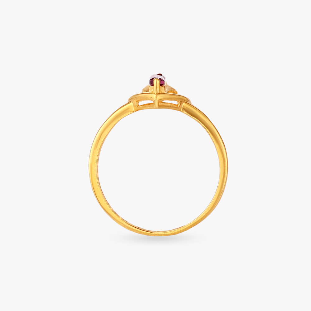 Blush Prism Gold Ring,,hi-res image number null