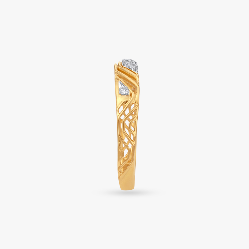Angled Allure Diamond Ring,,hi-res image number null