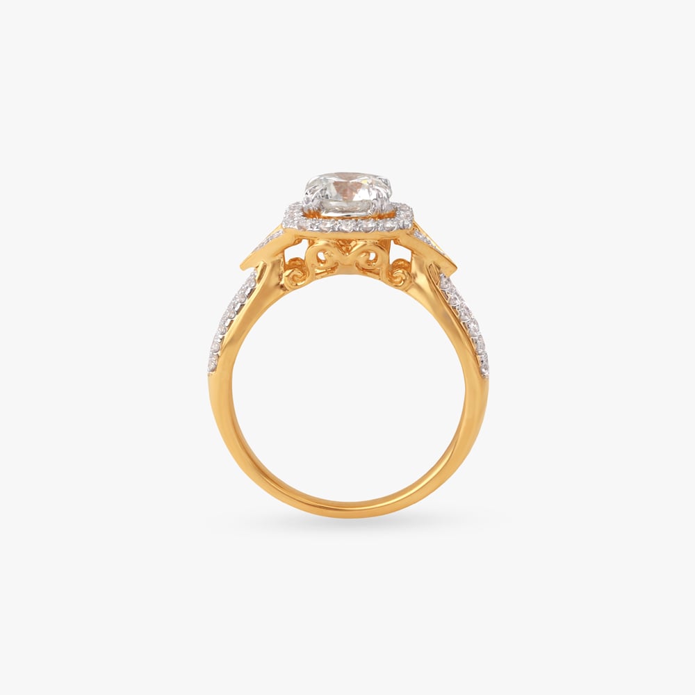 Twisted Majesty Solitaire Ring,,hi-res image number null