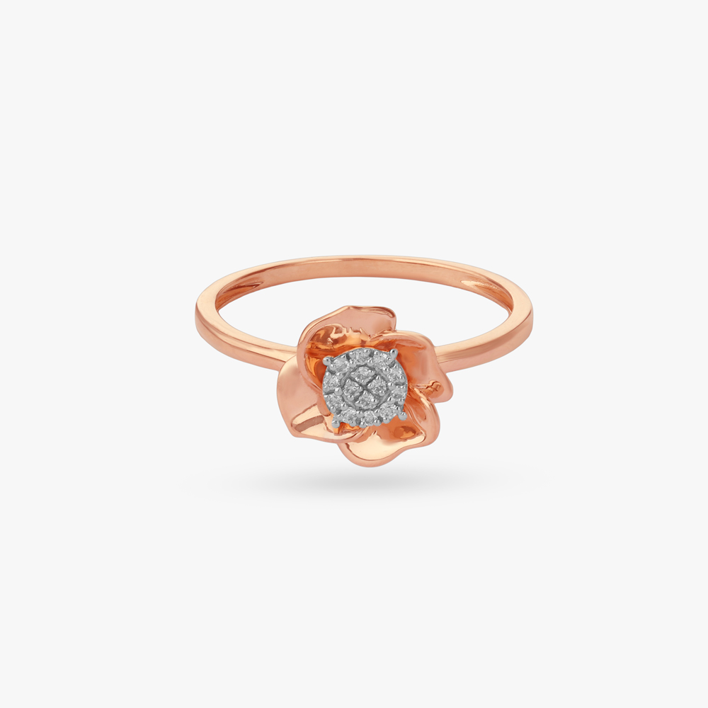 Petal Embrace Diamond Ring,,hi-res image number null