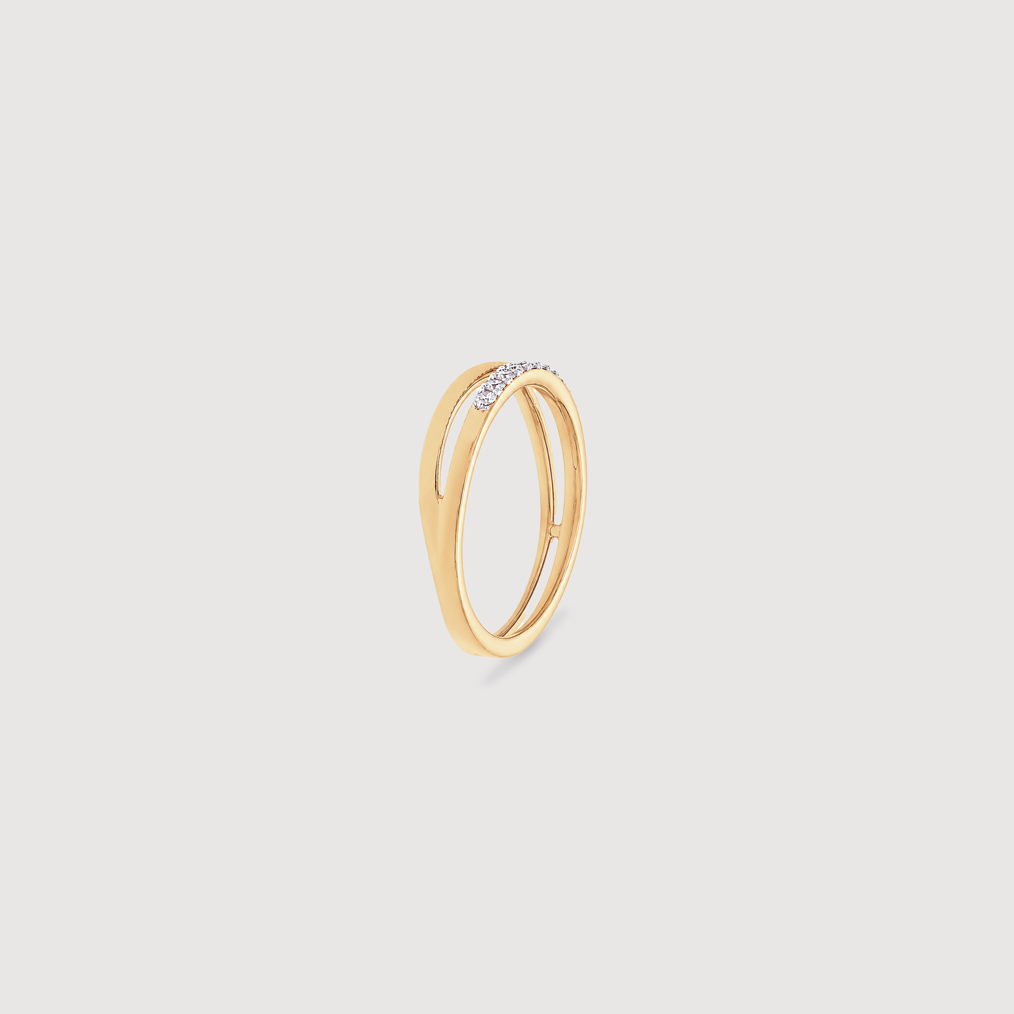 Flowing Linear Diamond Ring,,hi-res image number null