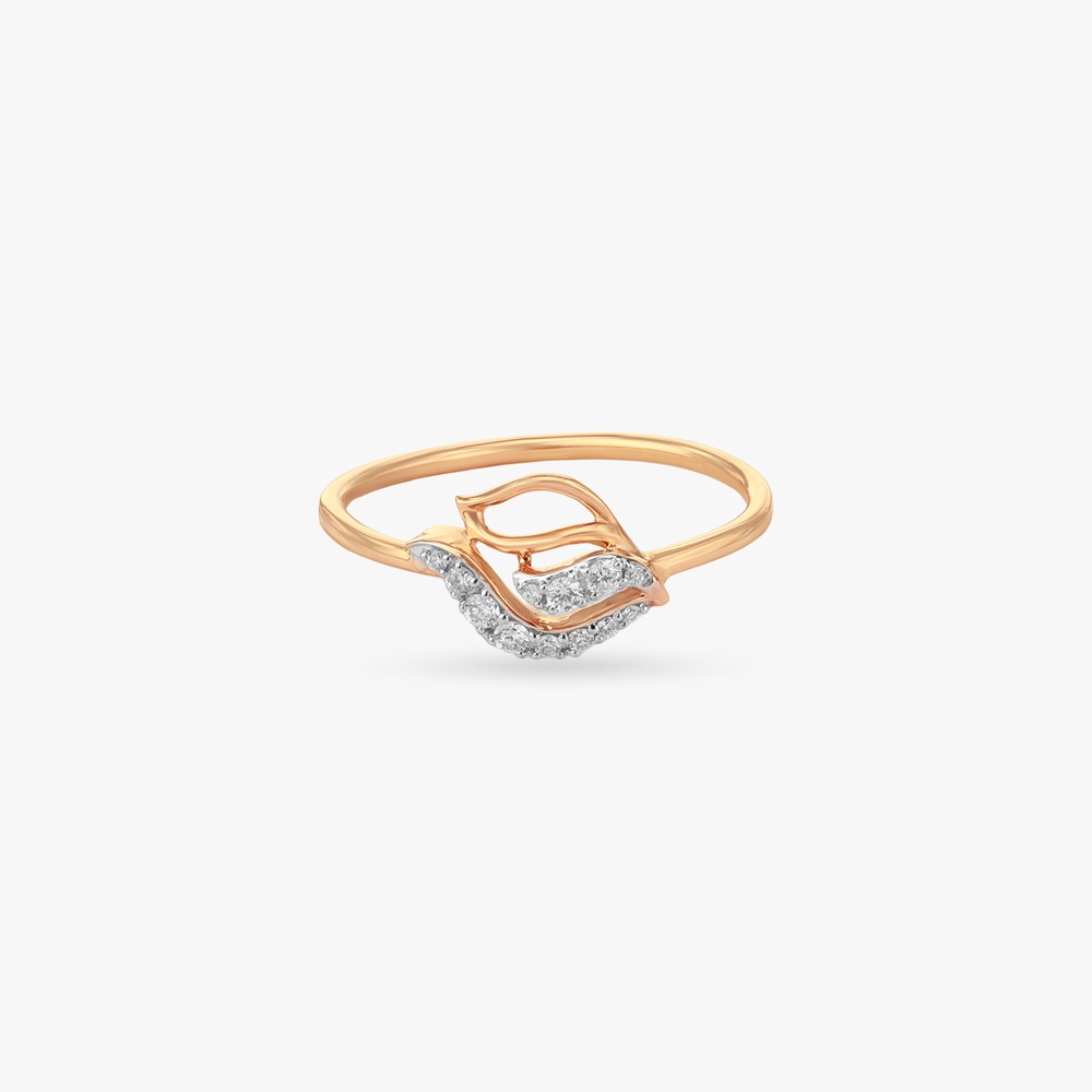 Leaf Melody Diamond Ring,,hi-res image number null
