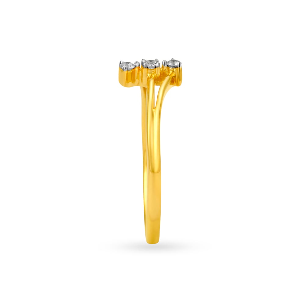 Trio Diamond Finger Ring,,hi-res image number null