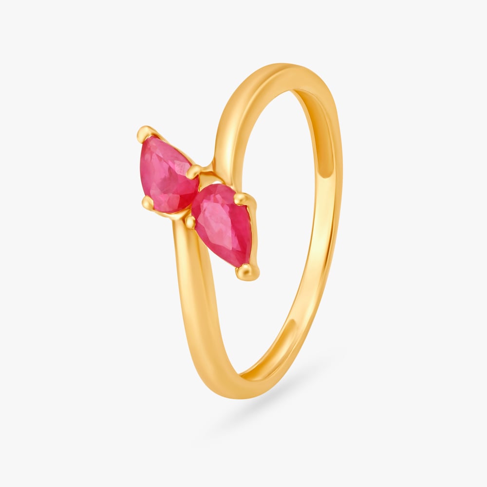 

Voguish Ruby Ring
