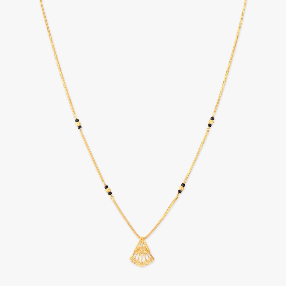 Fan Pendant Mangalsutra,,hi-res image number null