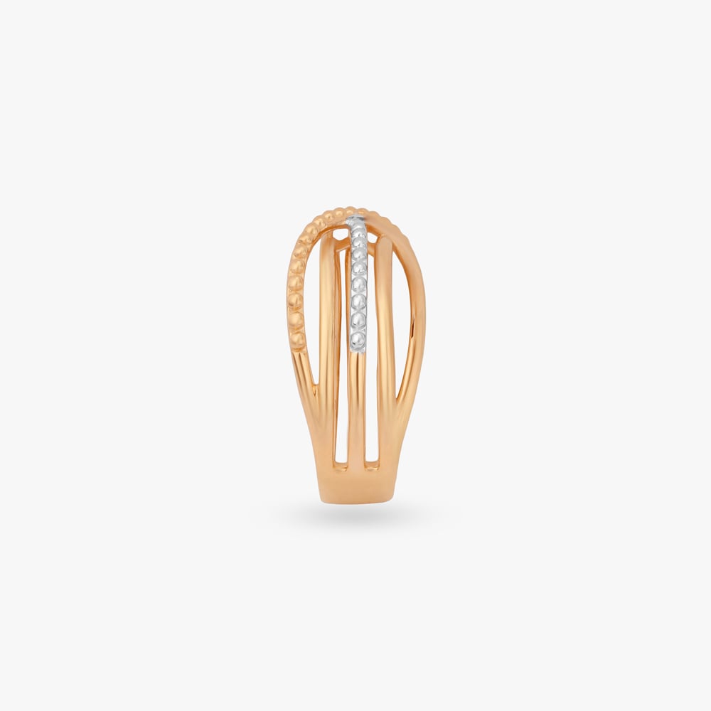 Twined Elegance Gold Ring,,hi-res image number null