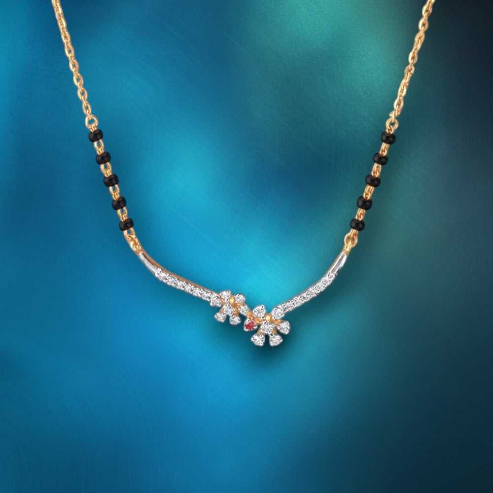

Twin Bird Diamond Mangalsutra