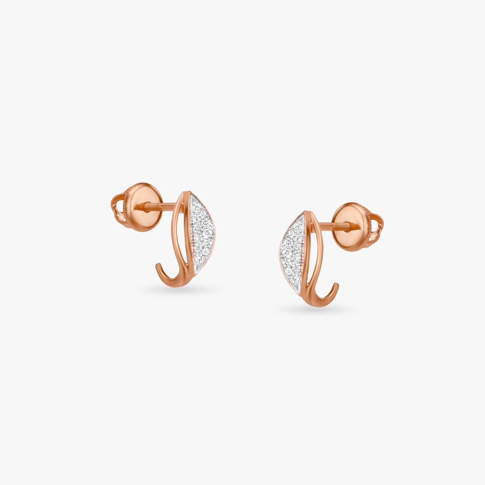 Mirror Whisper Diamond Hoop Earrings,,hi-res image number null