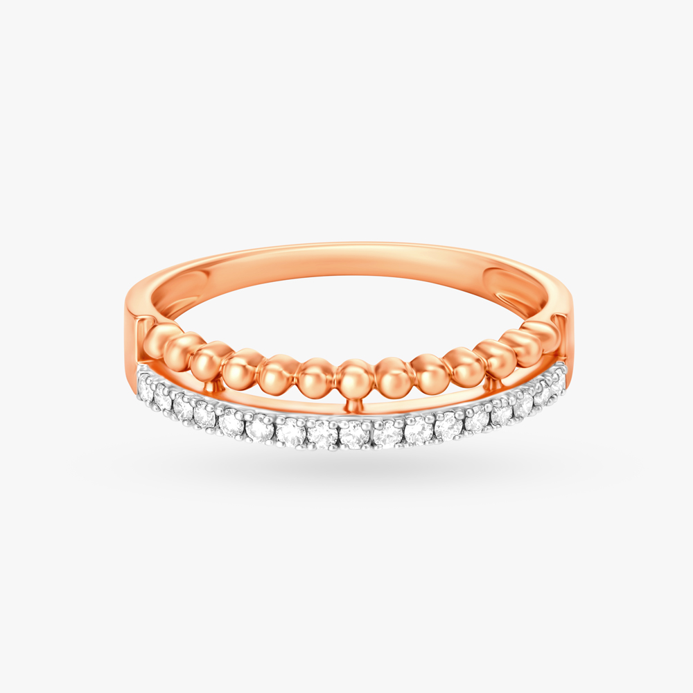 Dotted Elegance Diamond Ring,,hi-res image number null