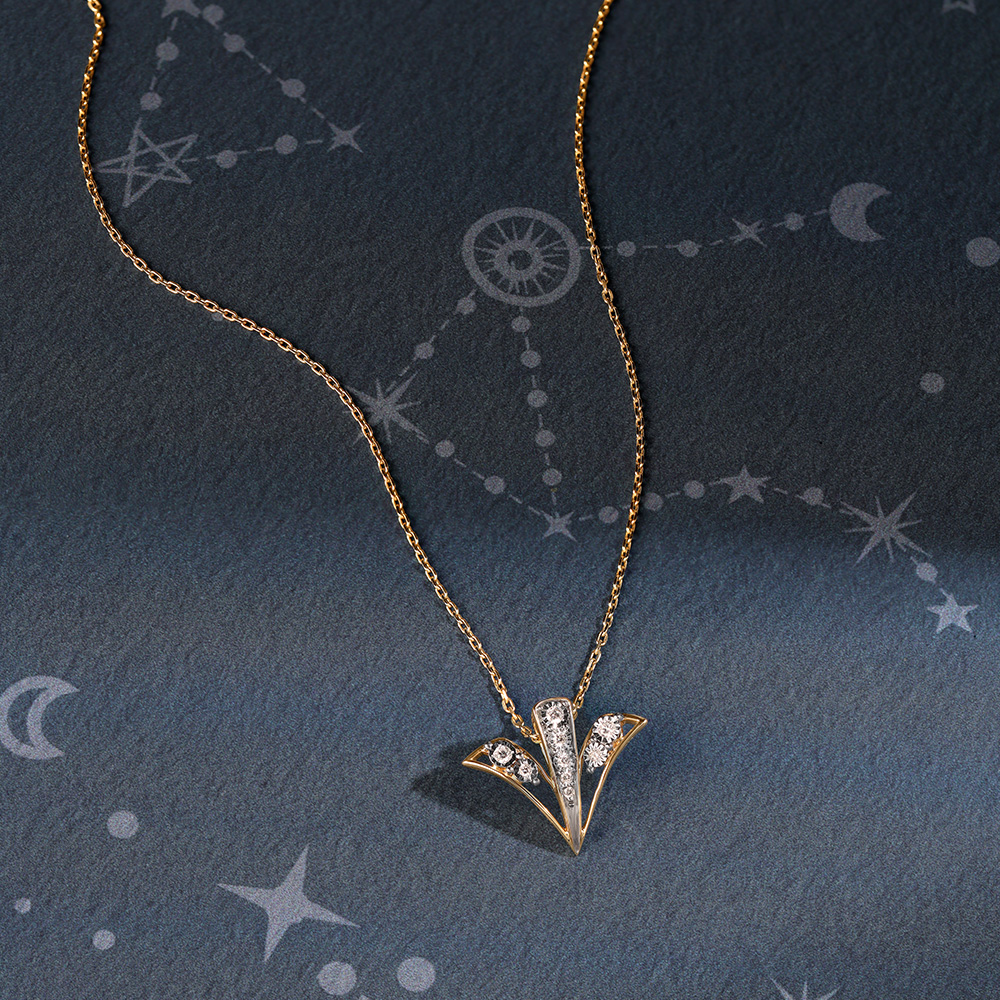 The Optimistic Radiance 14KT Diamond Pendant,,hi-res image number null