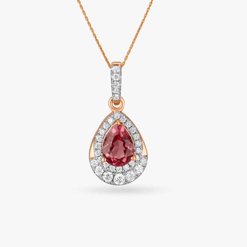 Warm Glow Diamond Pendant,,hi-res image number null