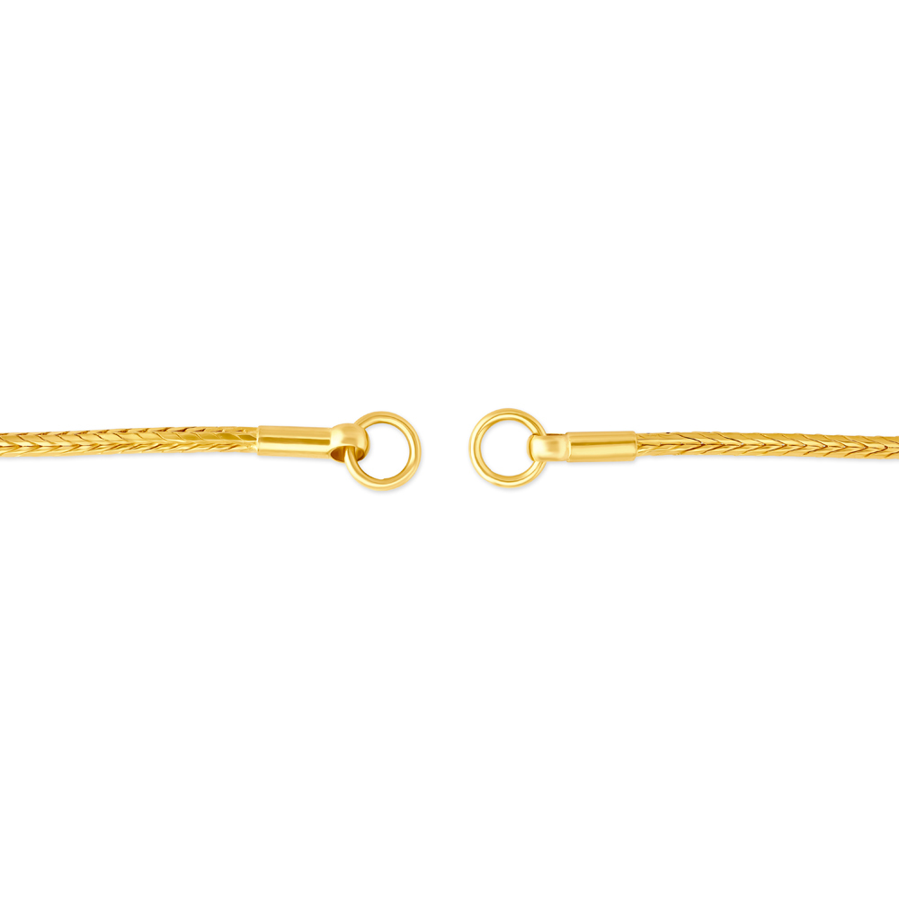 Peacock Motif Glossy Gold Chain,,hi-res image number null