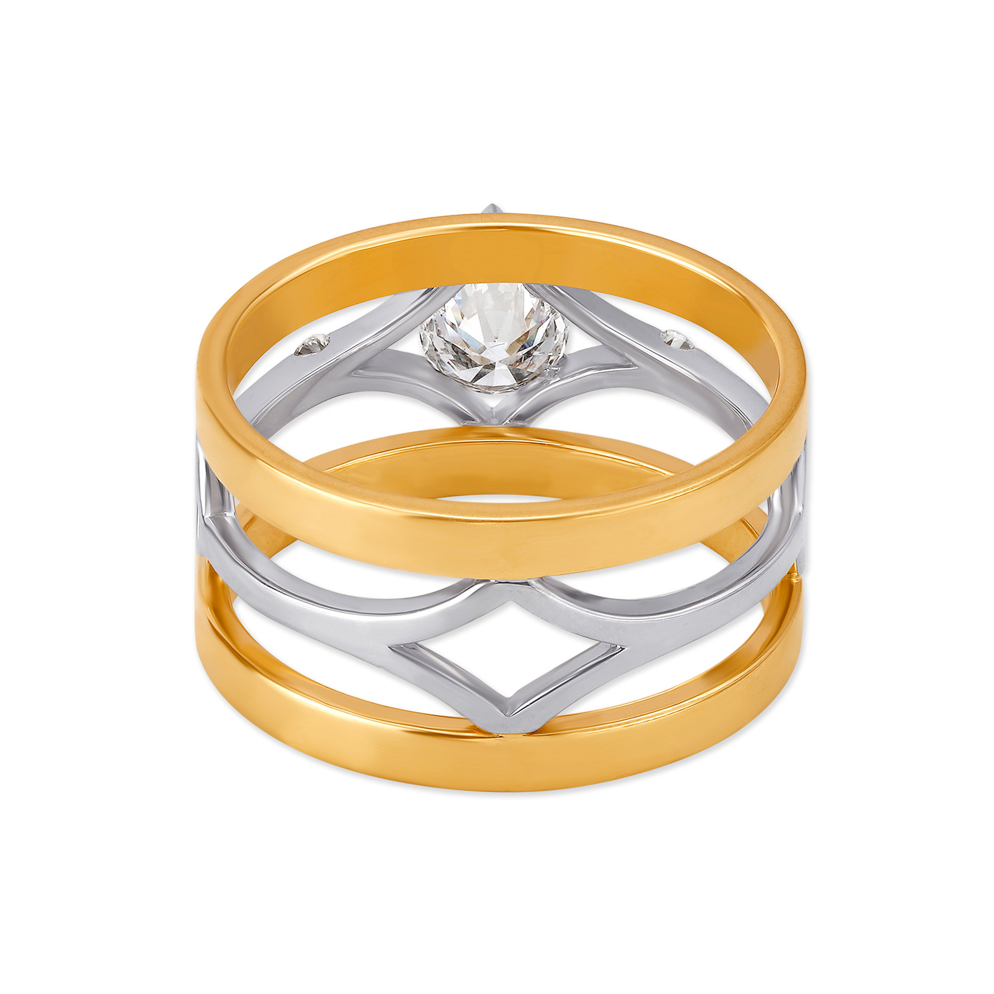 Stellar Crest Solitaire Ring,,hi-res image number null